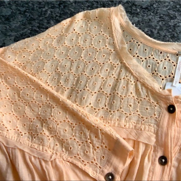Free People Eyelet Top - Picture 2 of 10